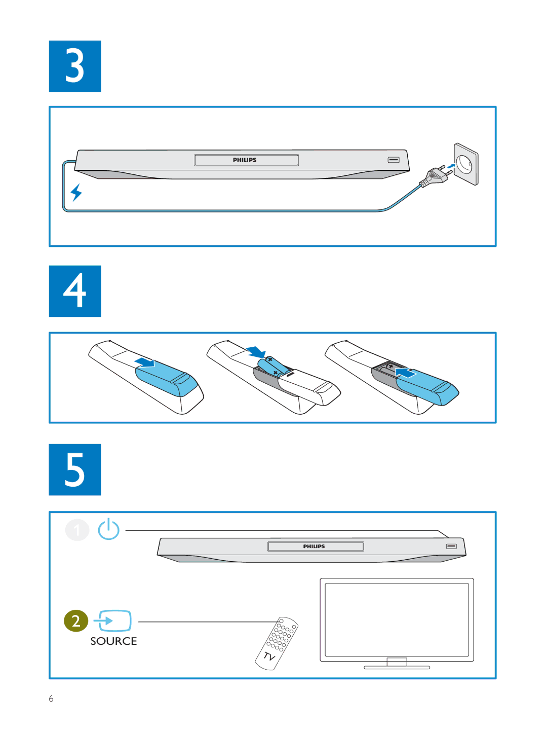 Philips BDP7700 user manual Source 