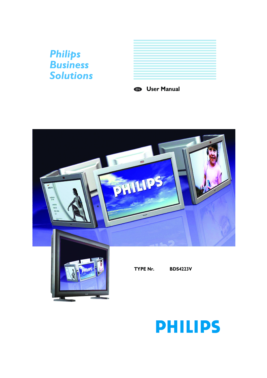 Philips BDS4223V user manual Philips Business Solutions 