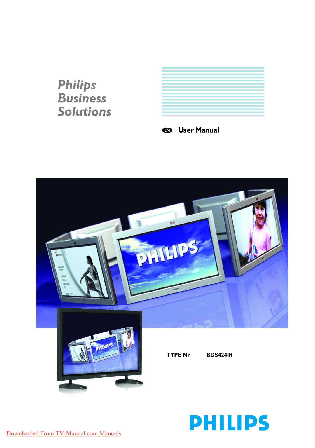 Philips BDS424IR manual 