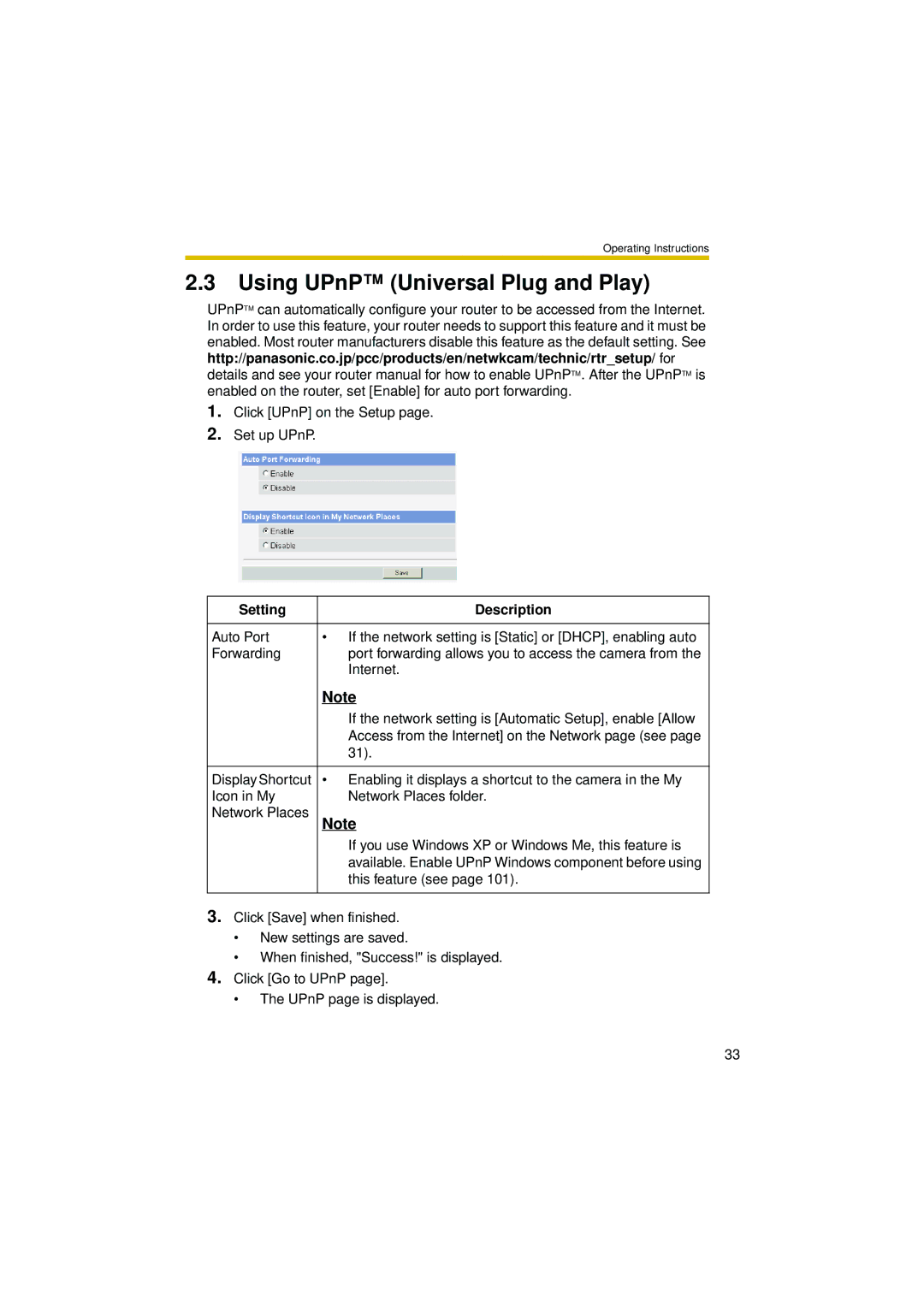 Philips BL-C10 operating instructions Using UPnP Universal Plug and Play 