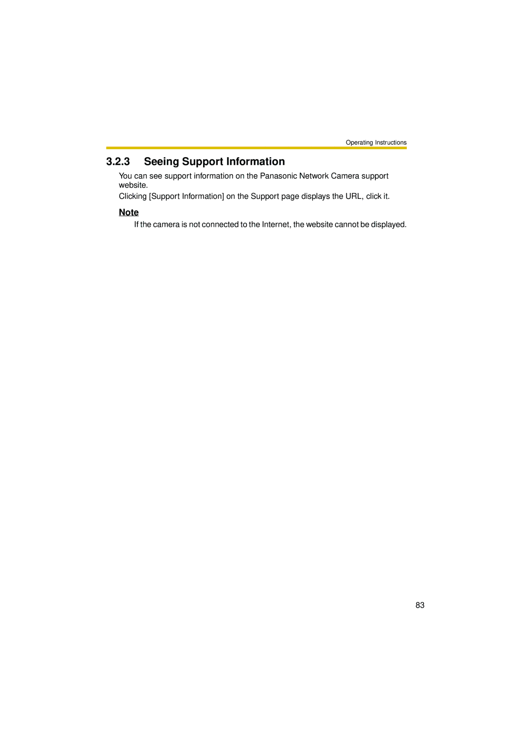 Philips BL-C10 operating instructions Seeing Support Information 