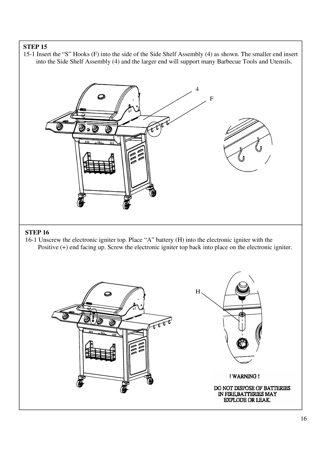 Philips BQ04022 manual Step 