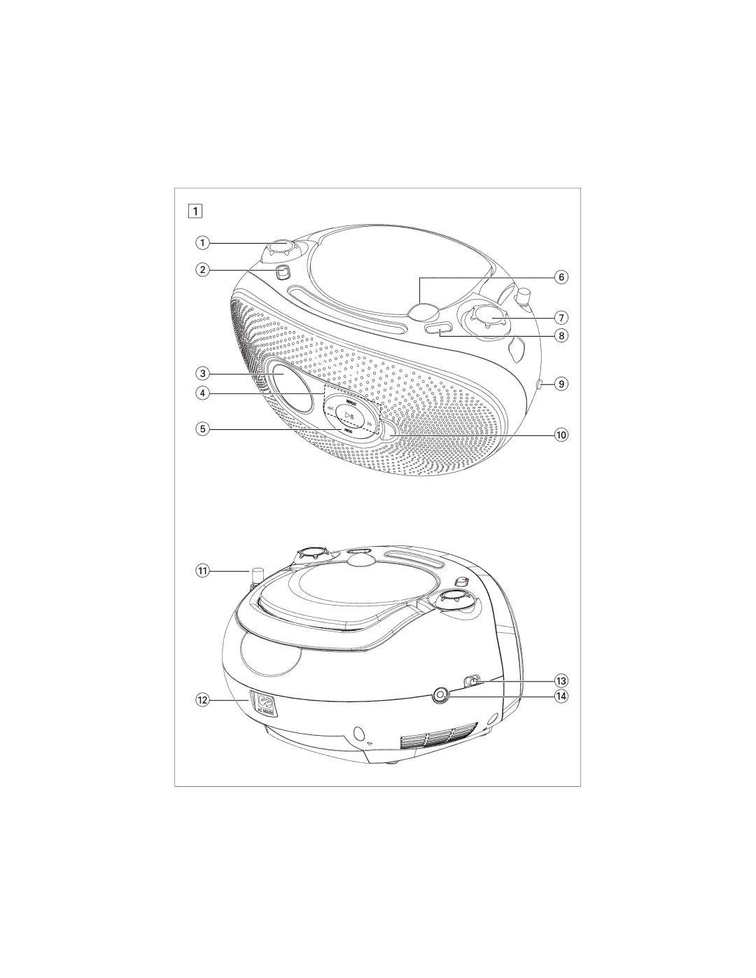 Philips C AZ1021N user manual 