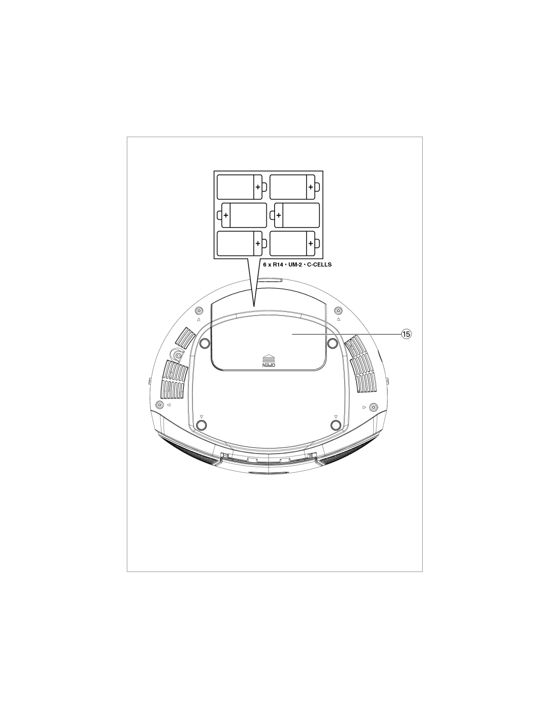 Philips C AZ1021N user manual R14 UM-2 C-CELLS 