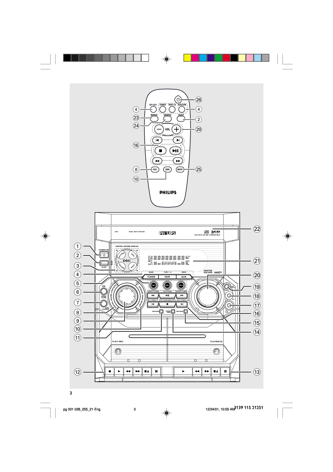 Philips C255 manual 