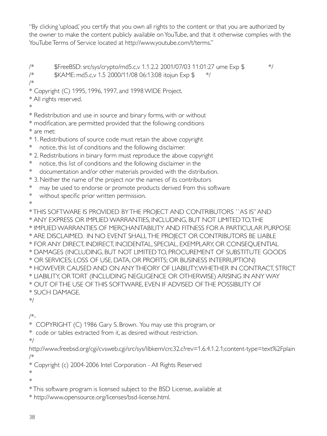 Philips CAM200 user manual 