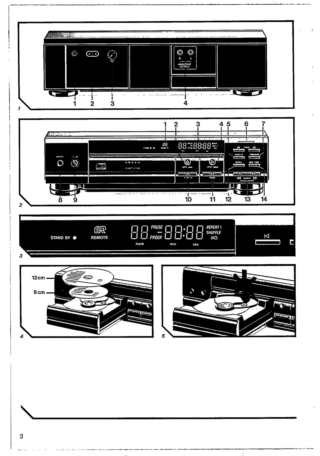 Philips CD 110 manual 