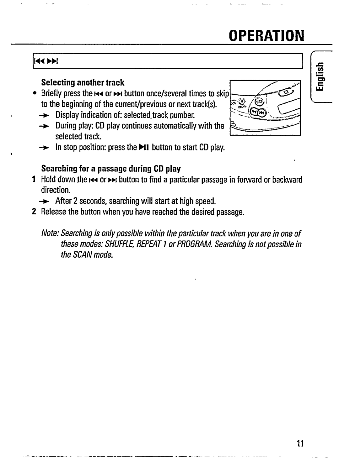 Philips CD15/00, CD 15 manual 