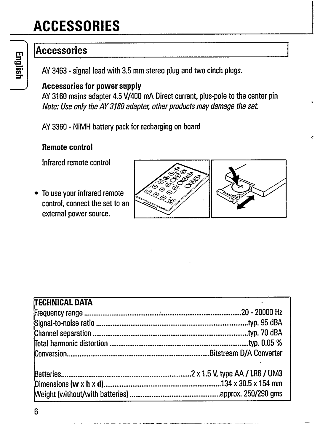 Philips CD 15, CD15/00 manual 