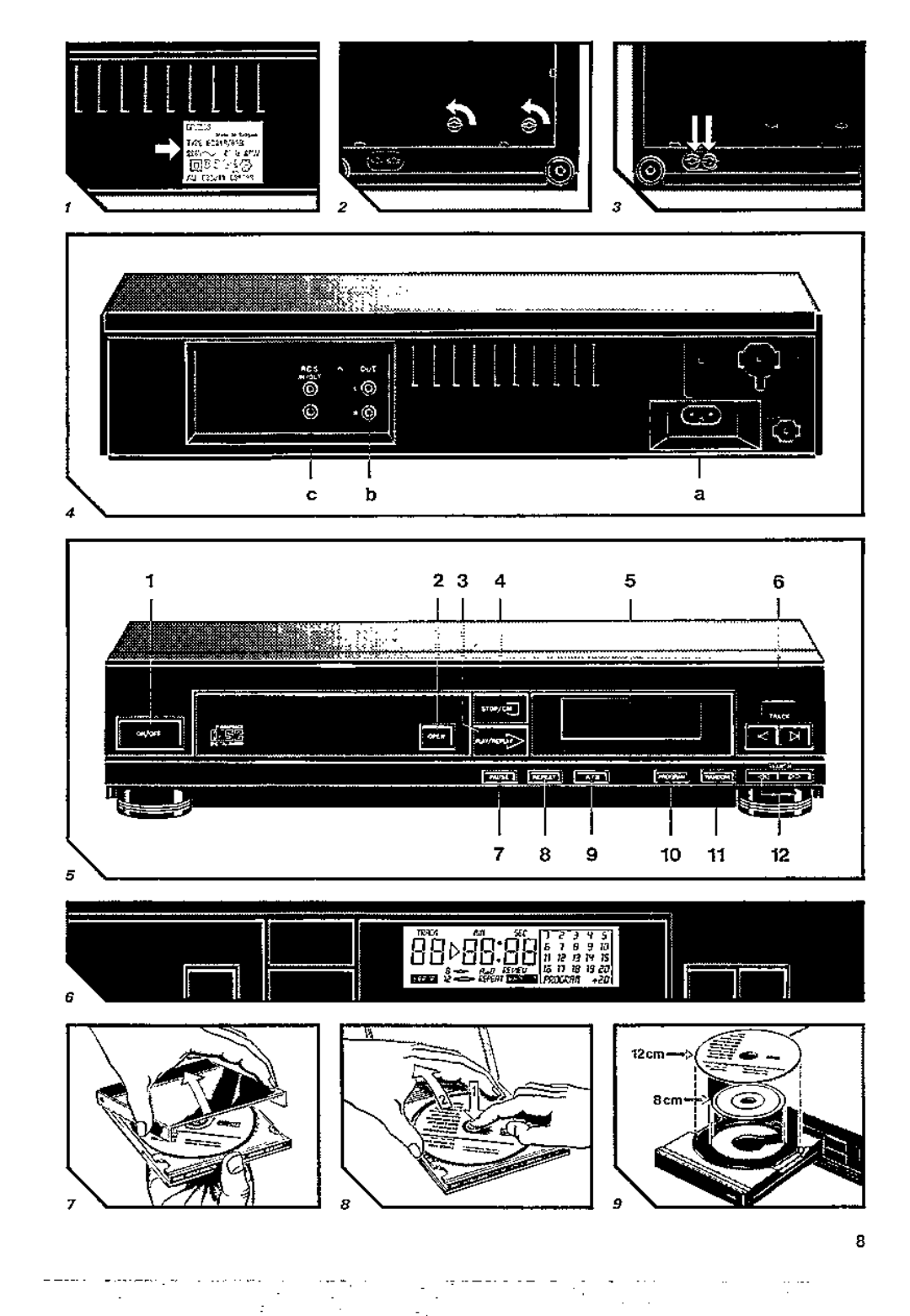 Philips CD 210 manual 