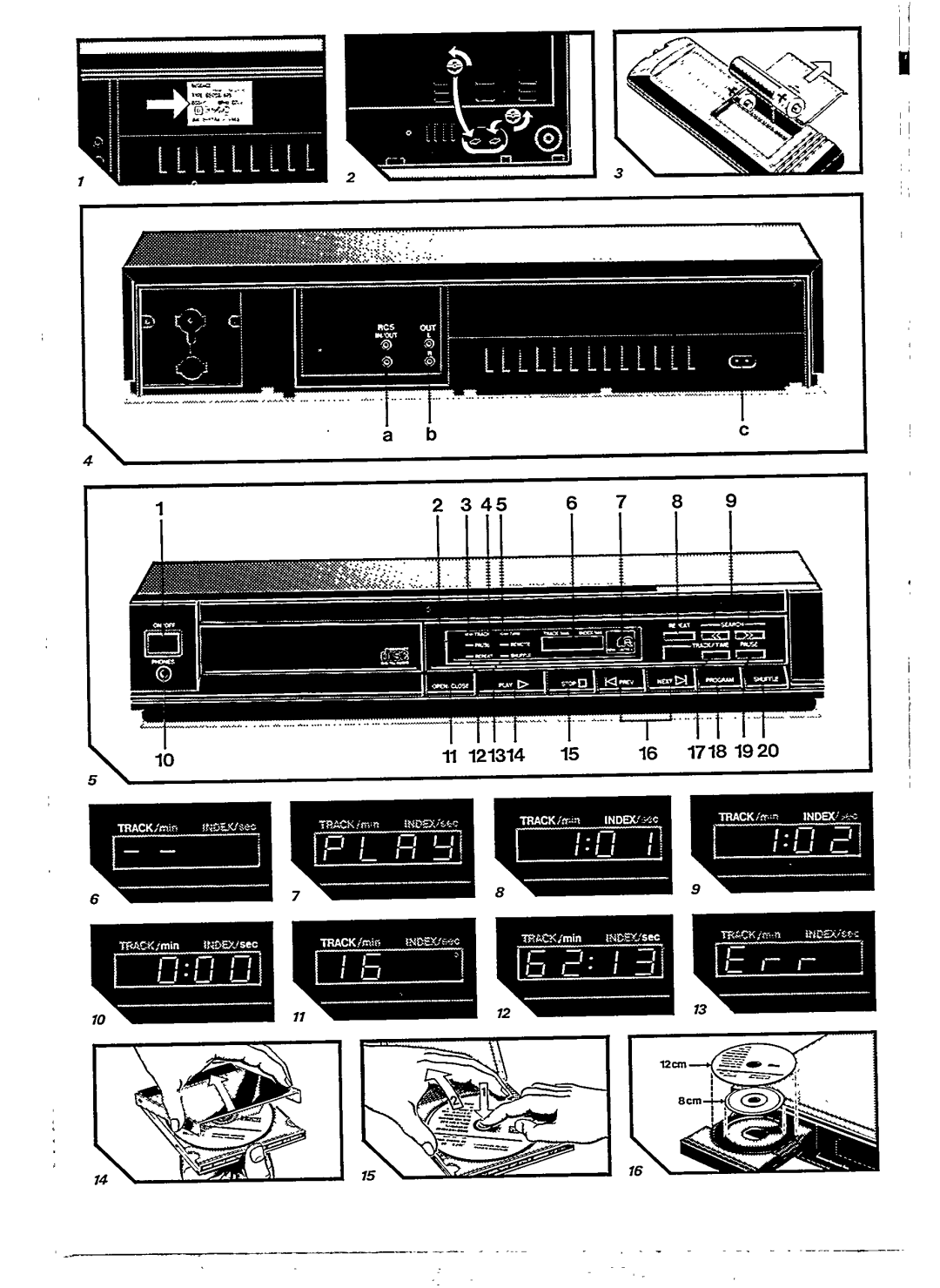 Philips CD 482 manual 