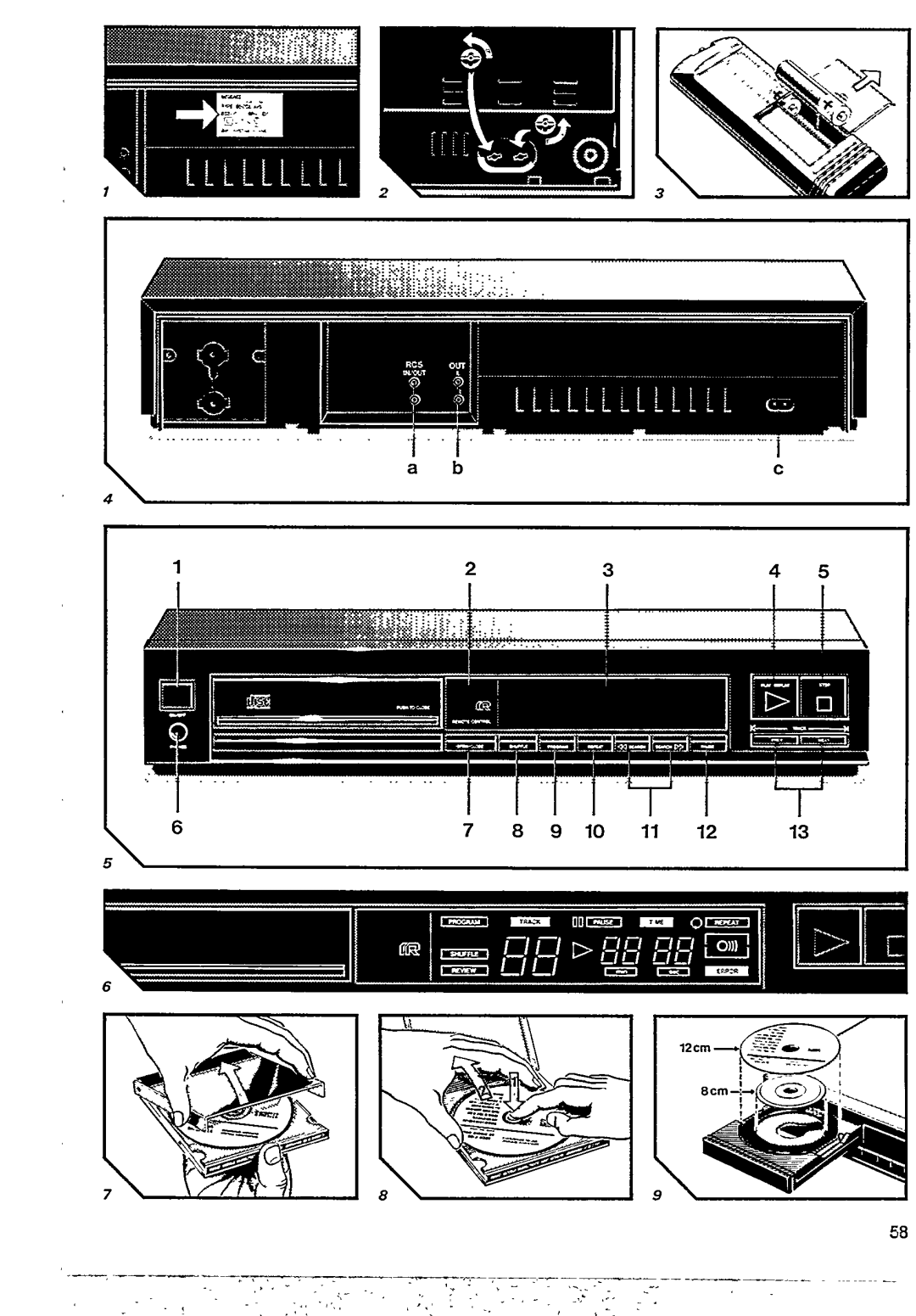 Philips CD 582 manual 