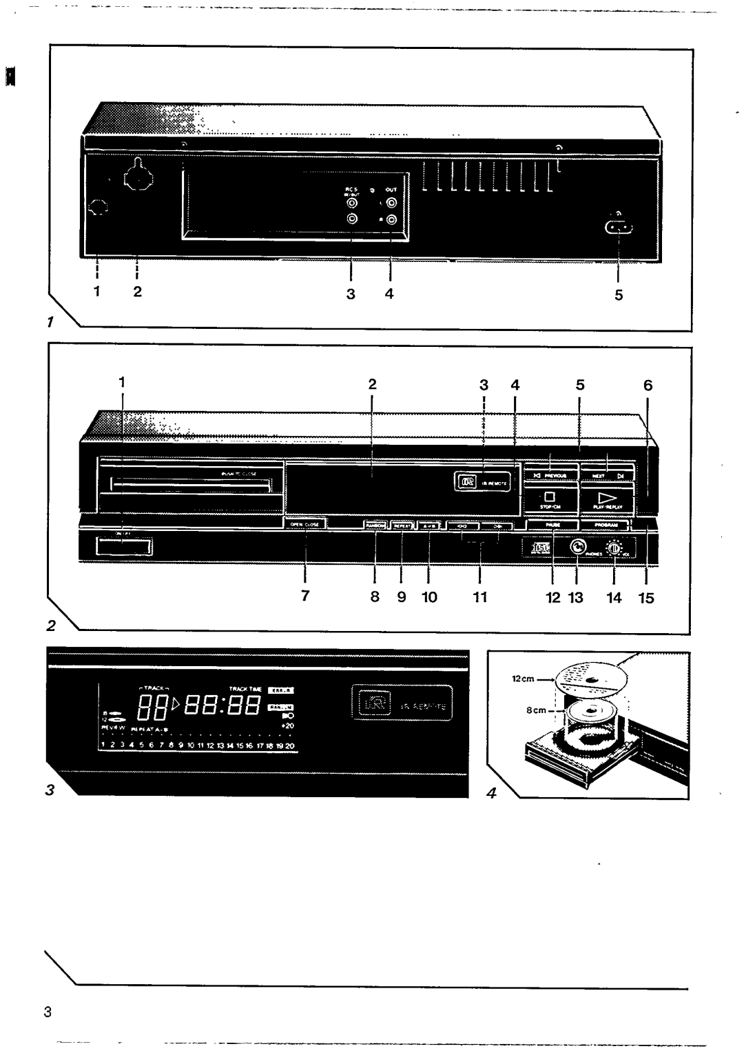 Philips CD 615, CD 605 manual 