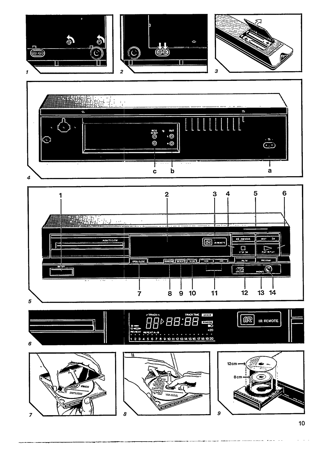 Philips CD 610 manual 