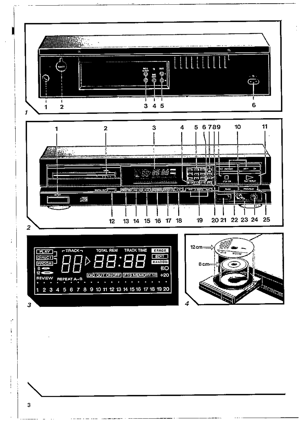 Philips CD 624 manual 