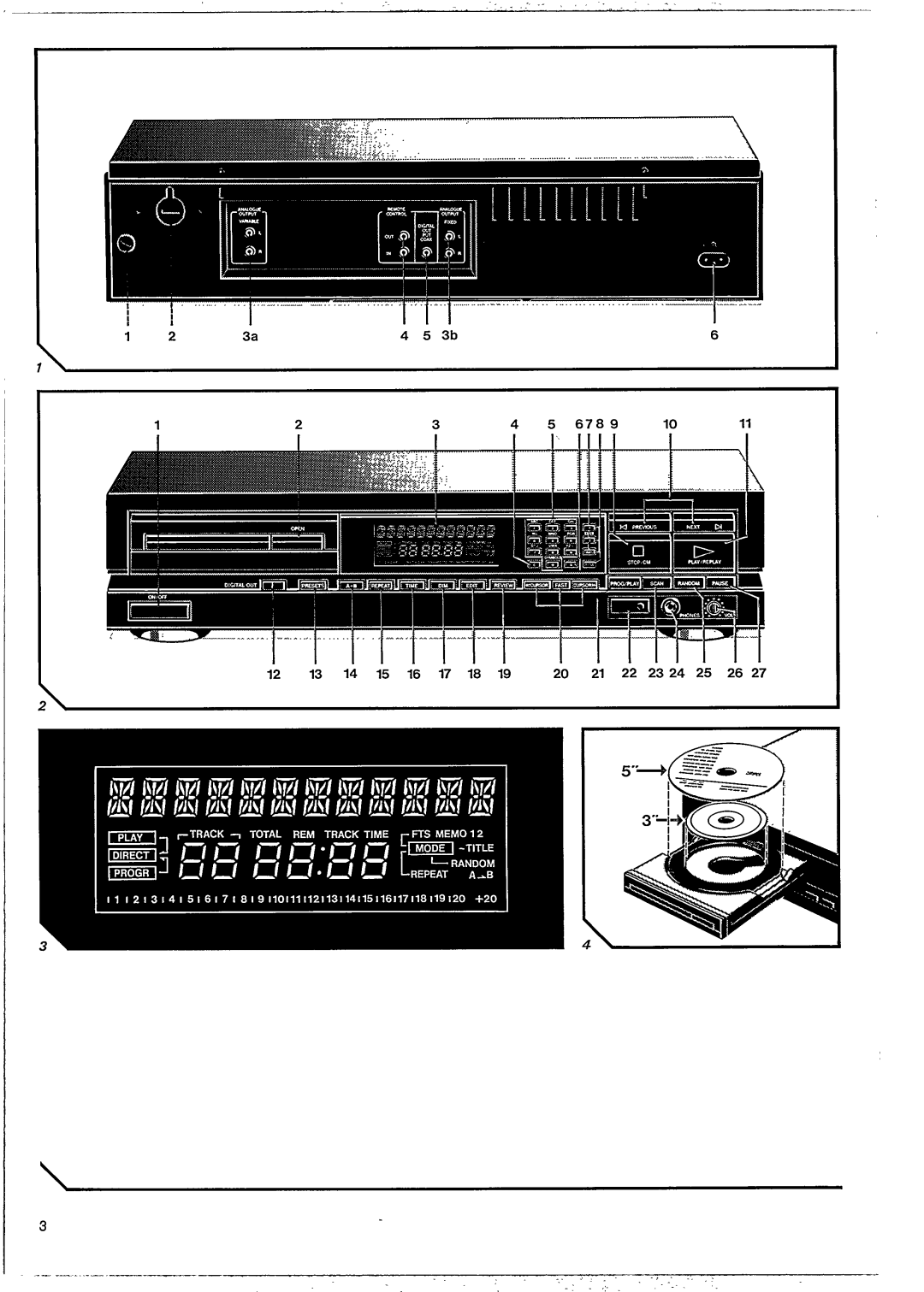 Philips CD 634 manual 