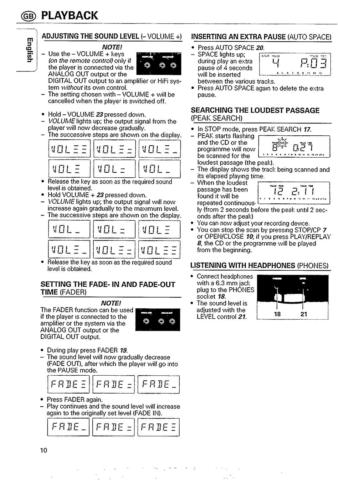 Philips CD 740, CD740/05B manual 