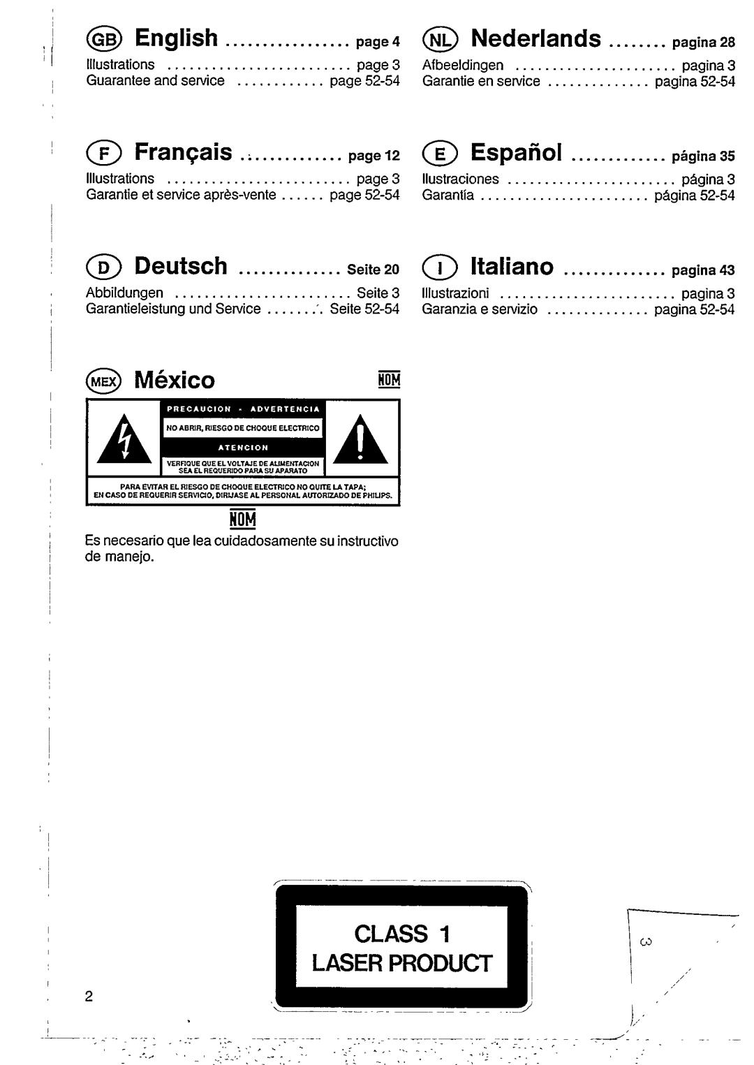 Philips CD 824 manual 