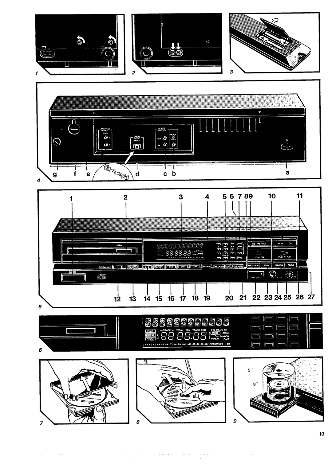 Philips CD 840 manual 