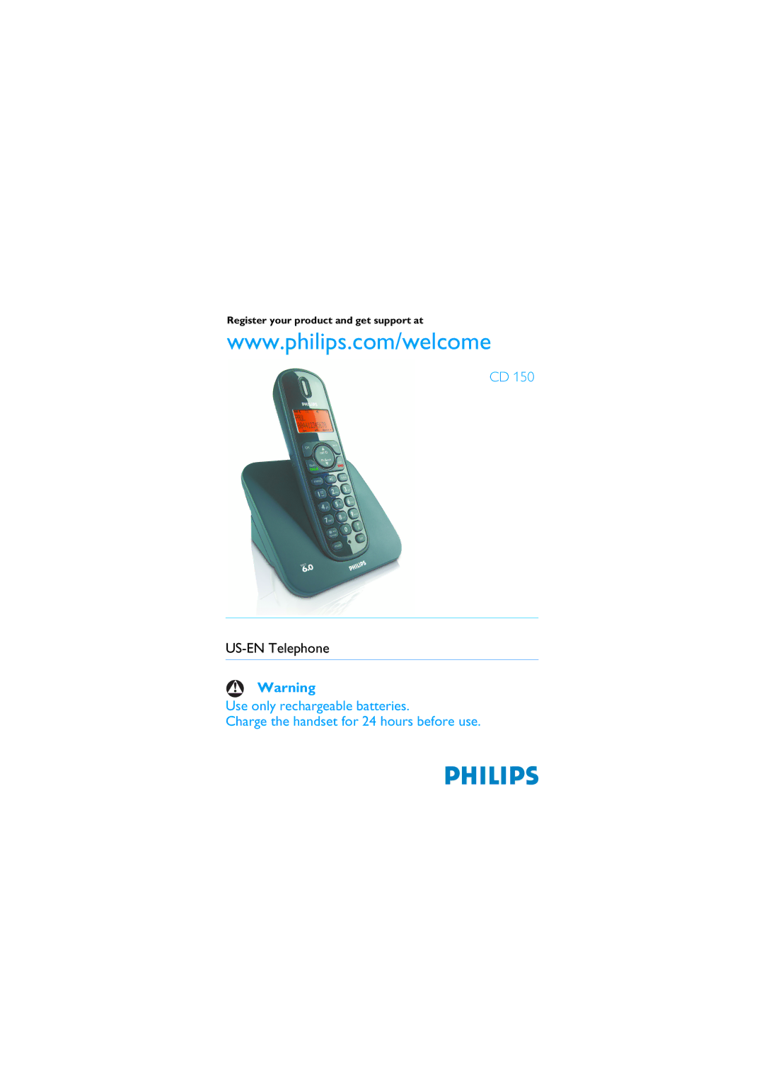 Philips CD1502B manual US-EN Telephone 