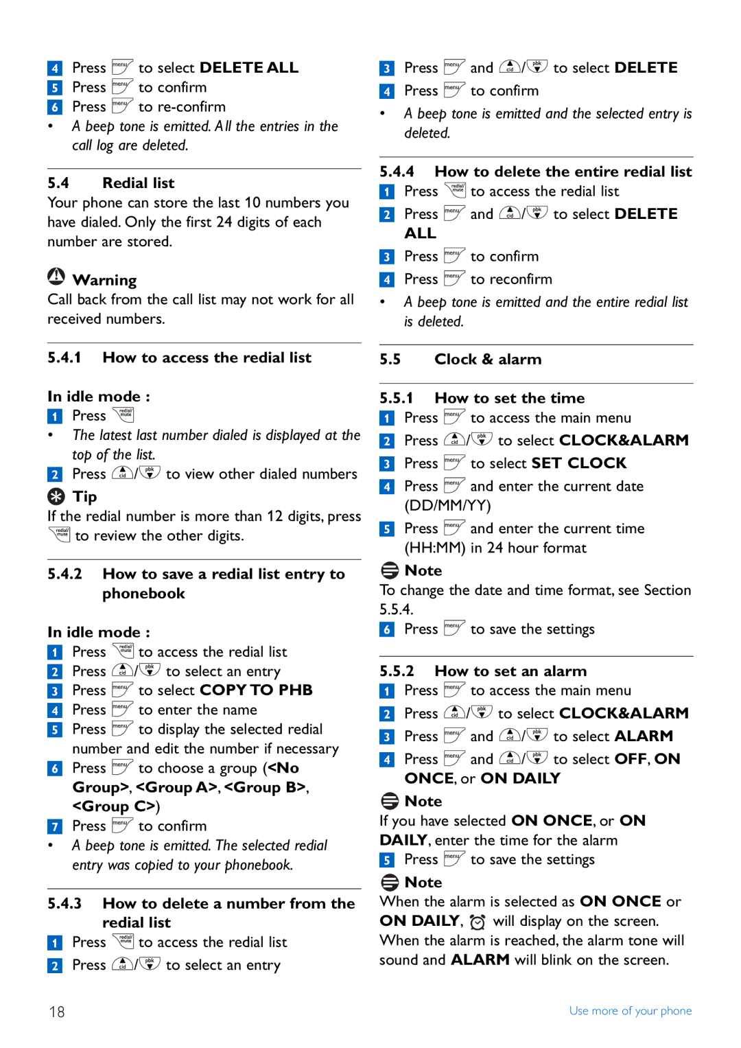 Philips CD440 manual All 