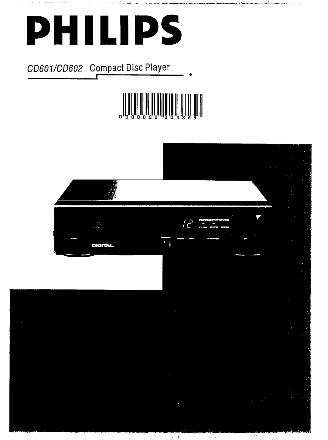Philips CD602/25, CD601 manual 