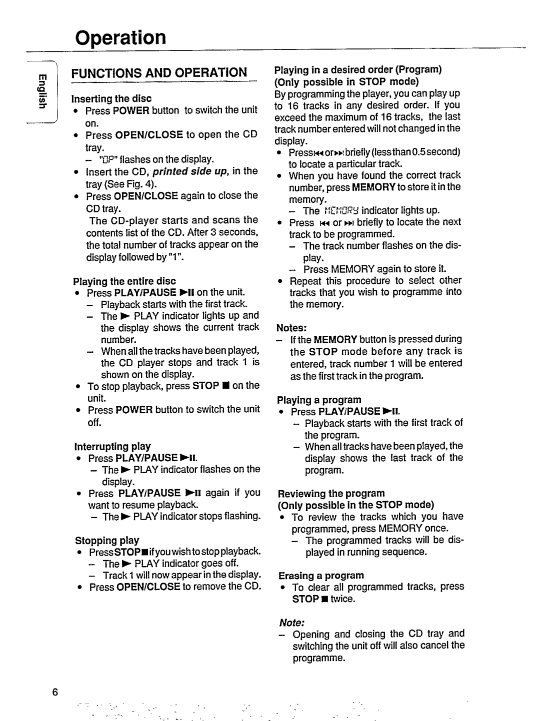 Philips CD602/25, CD601 manual 