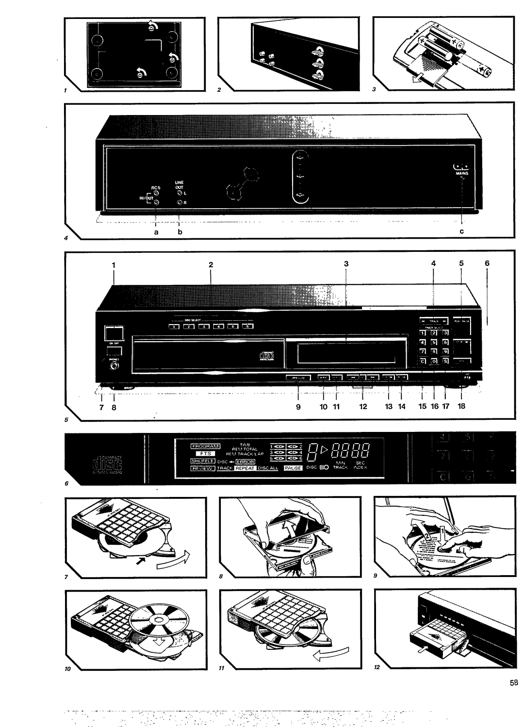 Philips CDC 586 manual 