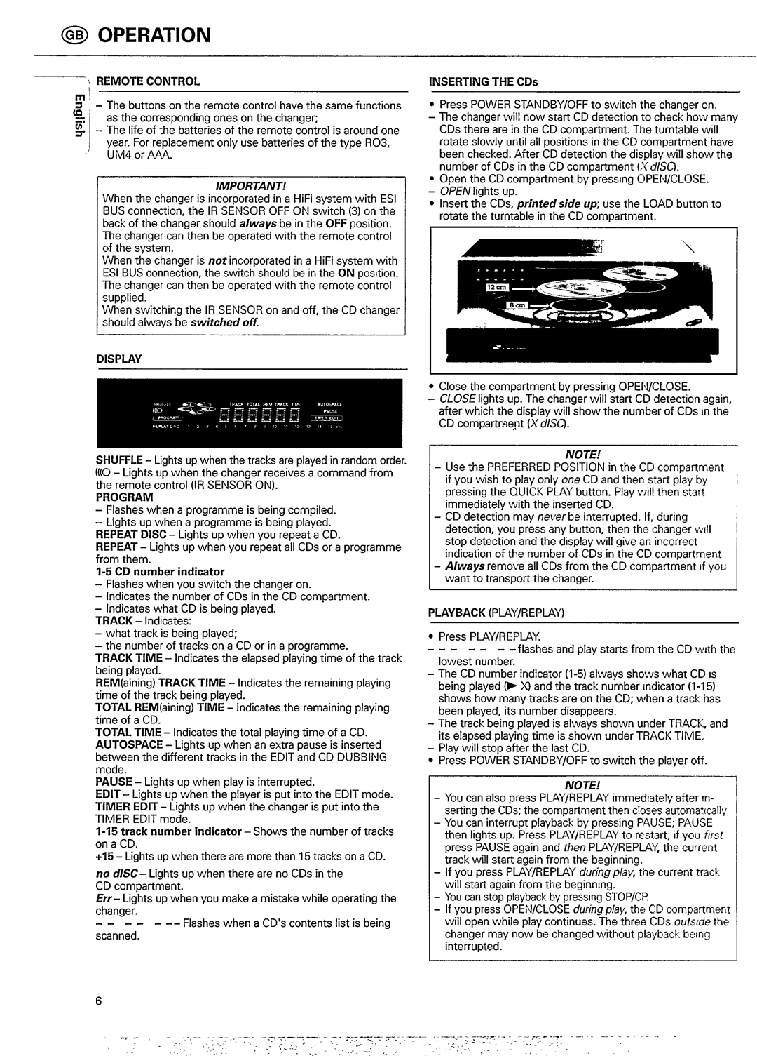 Philips CDC 925/20S manual 