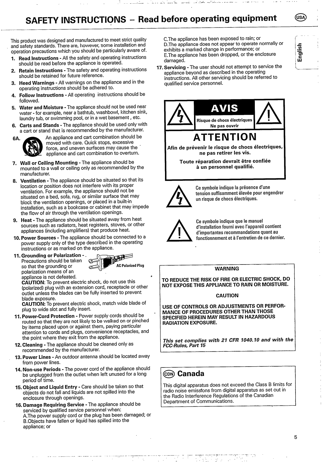 Philips CDC 936 manual 