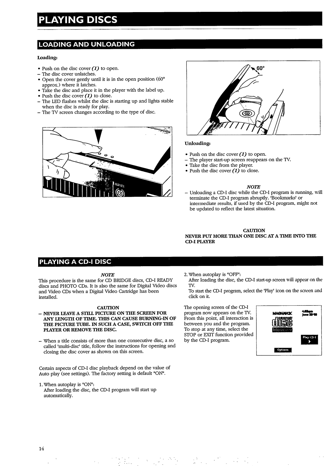 Philips CDI450/86, CDI550 manual 