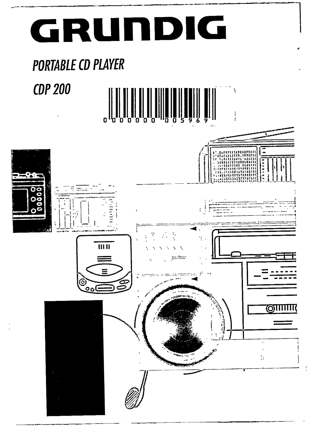 Philips CDP 200 manual 