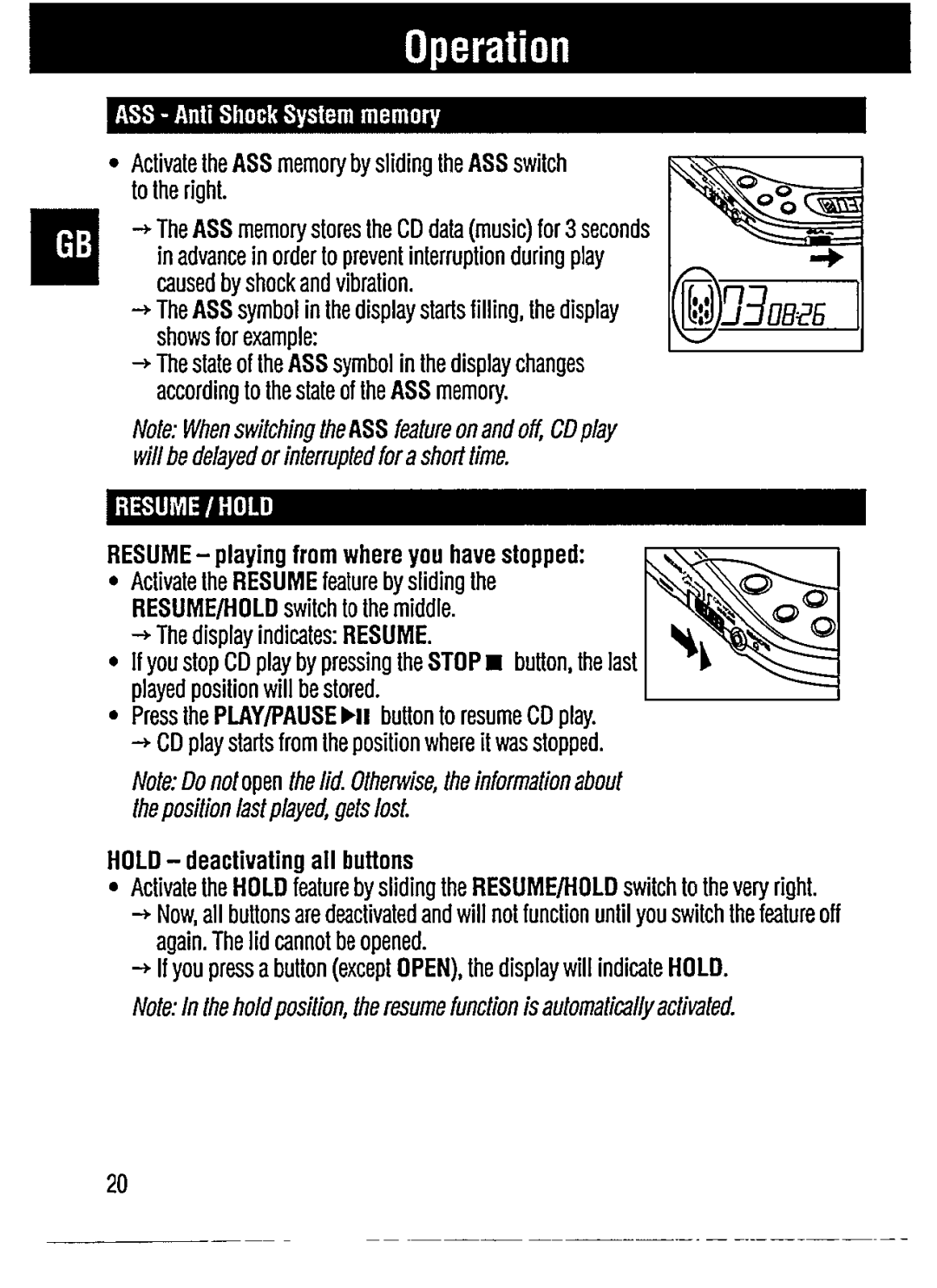 Philips CDP 200 manual 