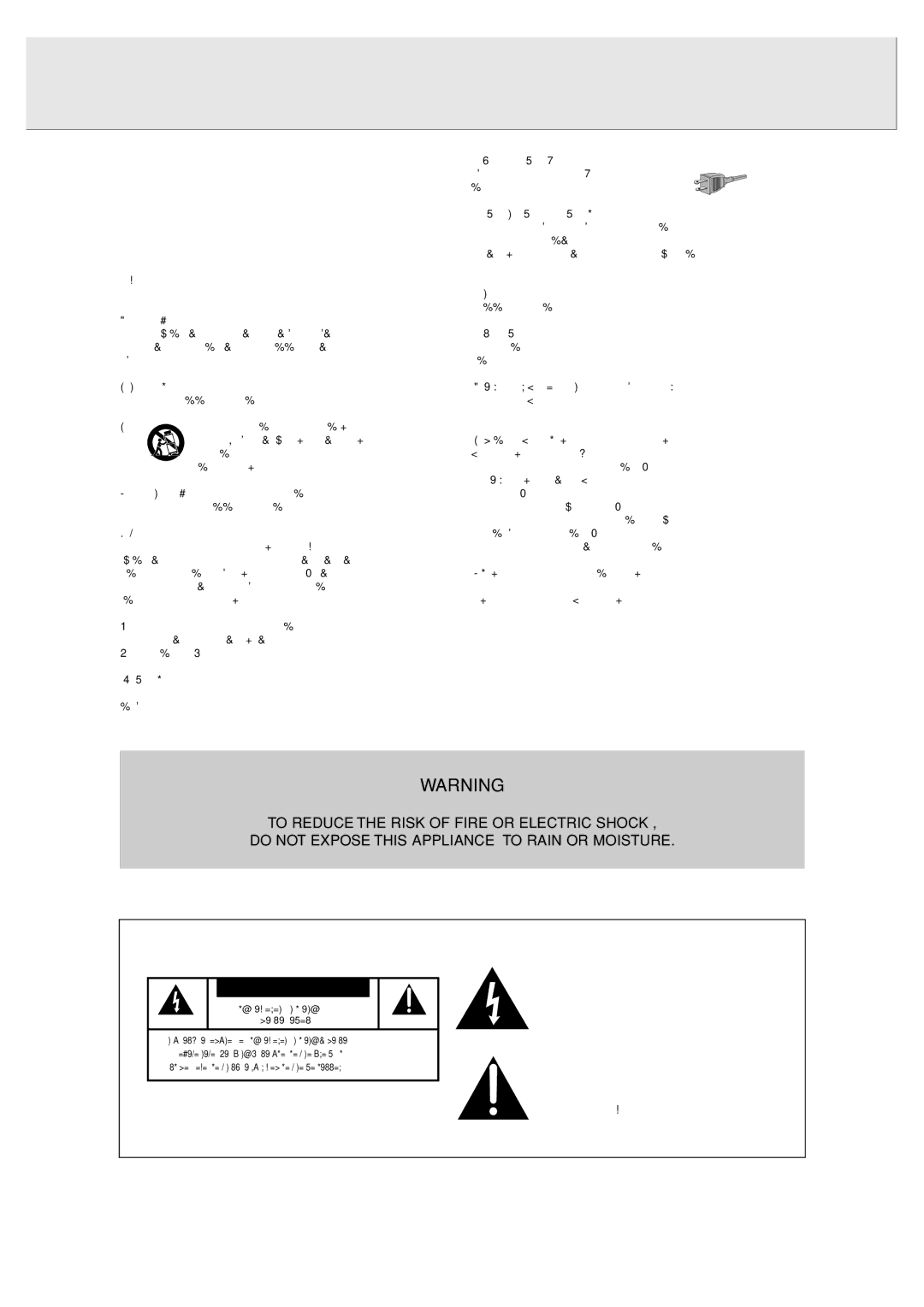 Philips CDR 760 manual Important Safety Instructions 