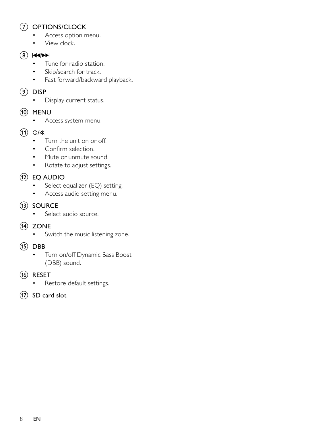 Philips CE130 user manual 