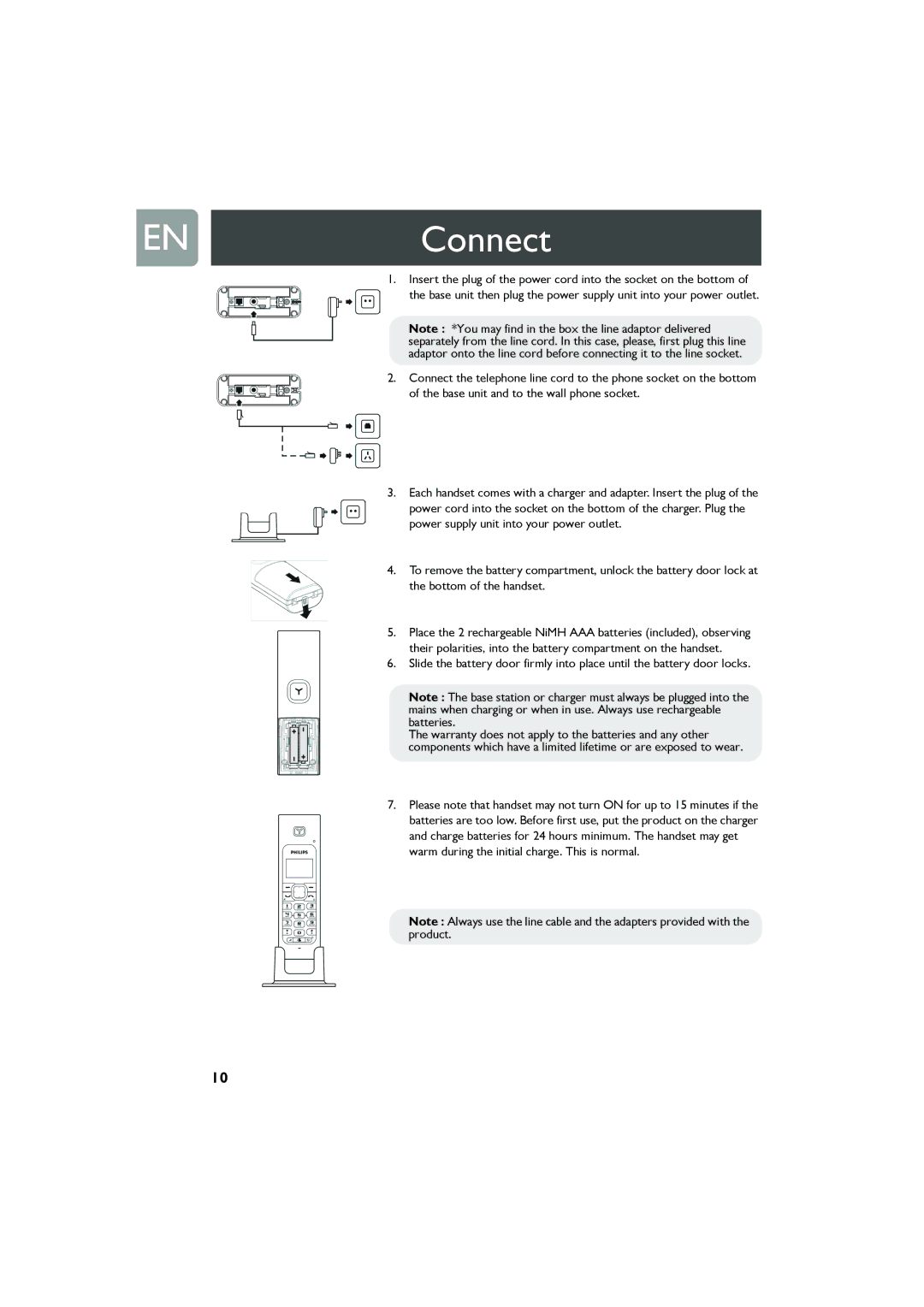 Philips Cell Phone user manual ENConnect 