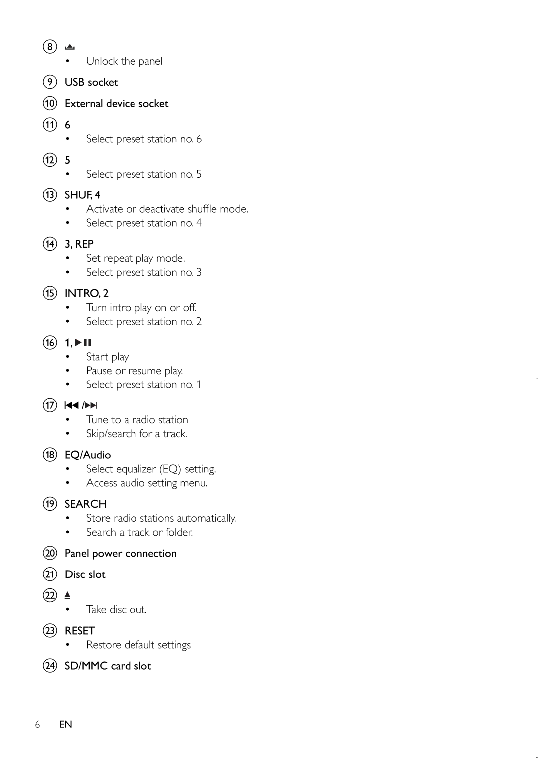 Philips CEM220 user manual 