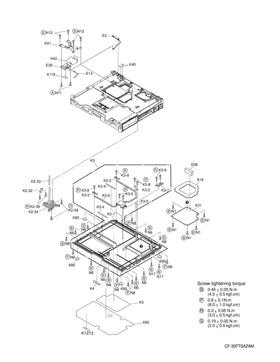 Philips CF-30FTSAZAM service manual K1213 