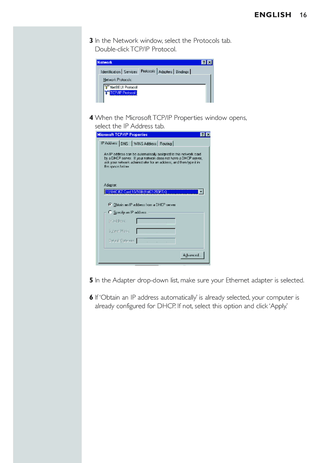 Philips CPWBS154 manual English 