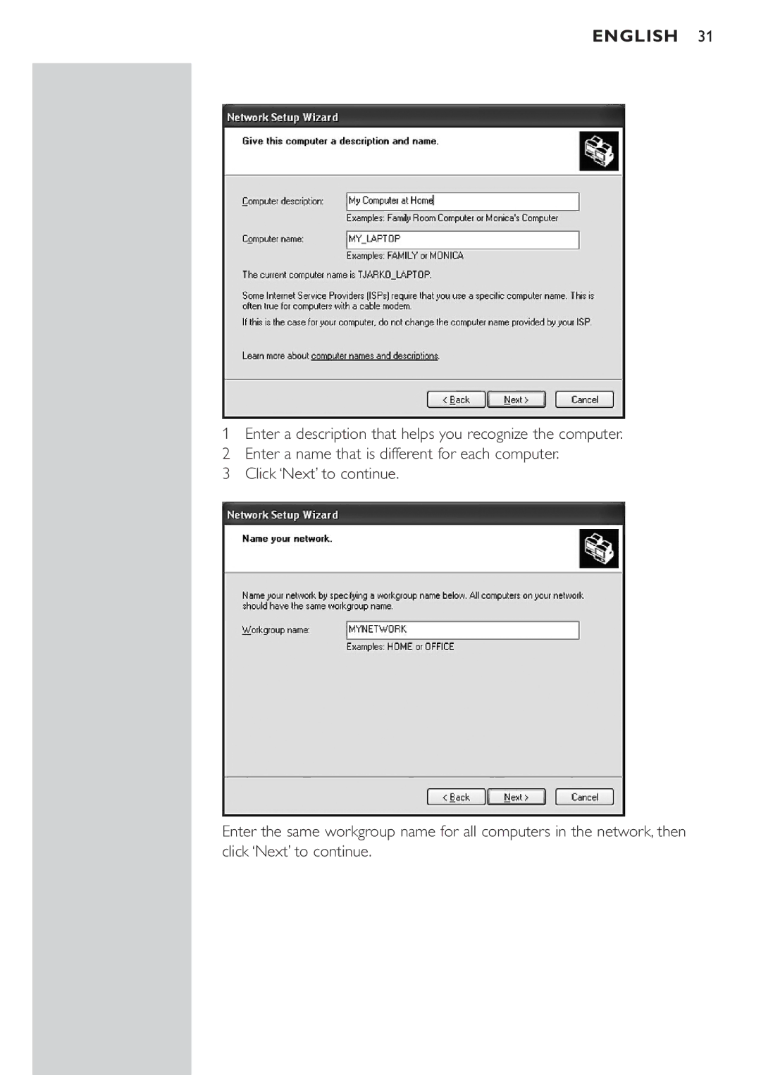 Philips CPWUA054 manual English 