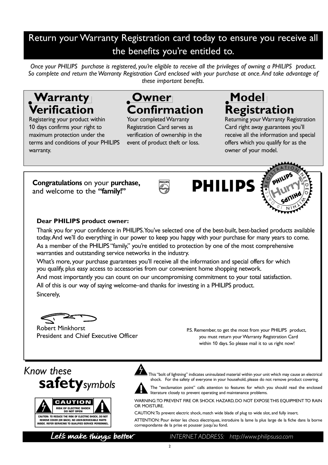 Philips CRT TV warranty Benefits you’re entitled to, Dear Philips product owner 