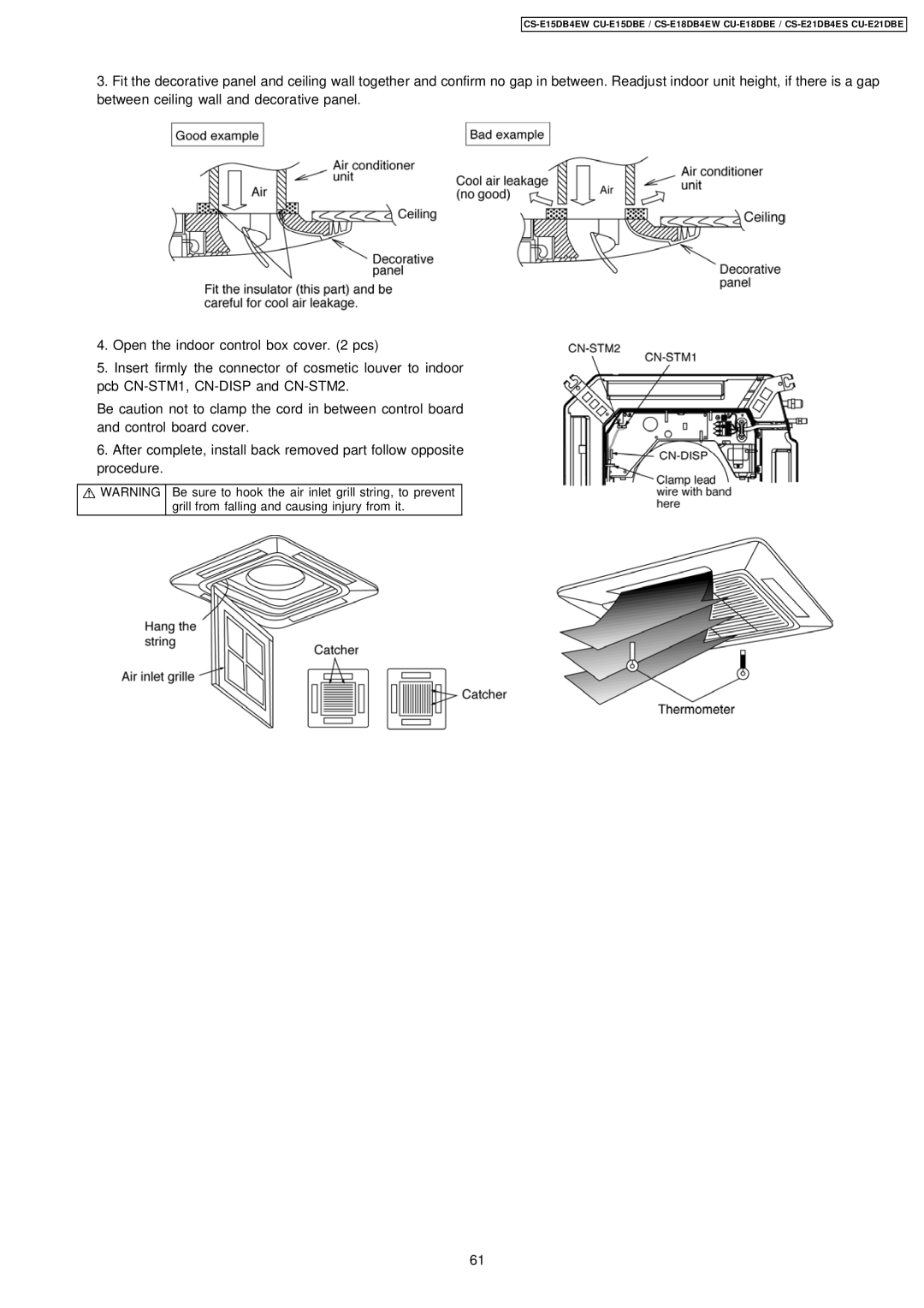 Philips CS-E15DB4EW specifications 