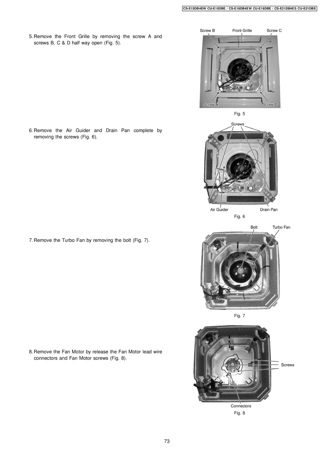 Philips CS-E15DB4EW specifications 