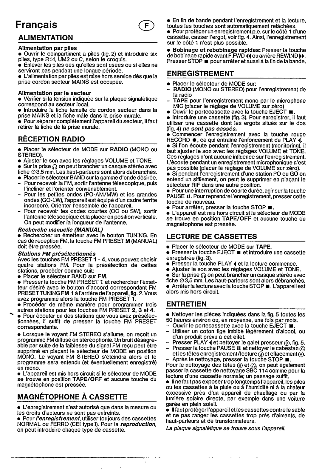 Philips D 8184 manual 