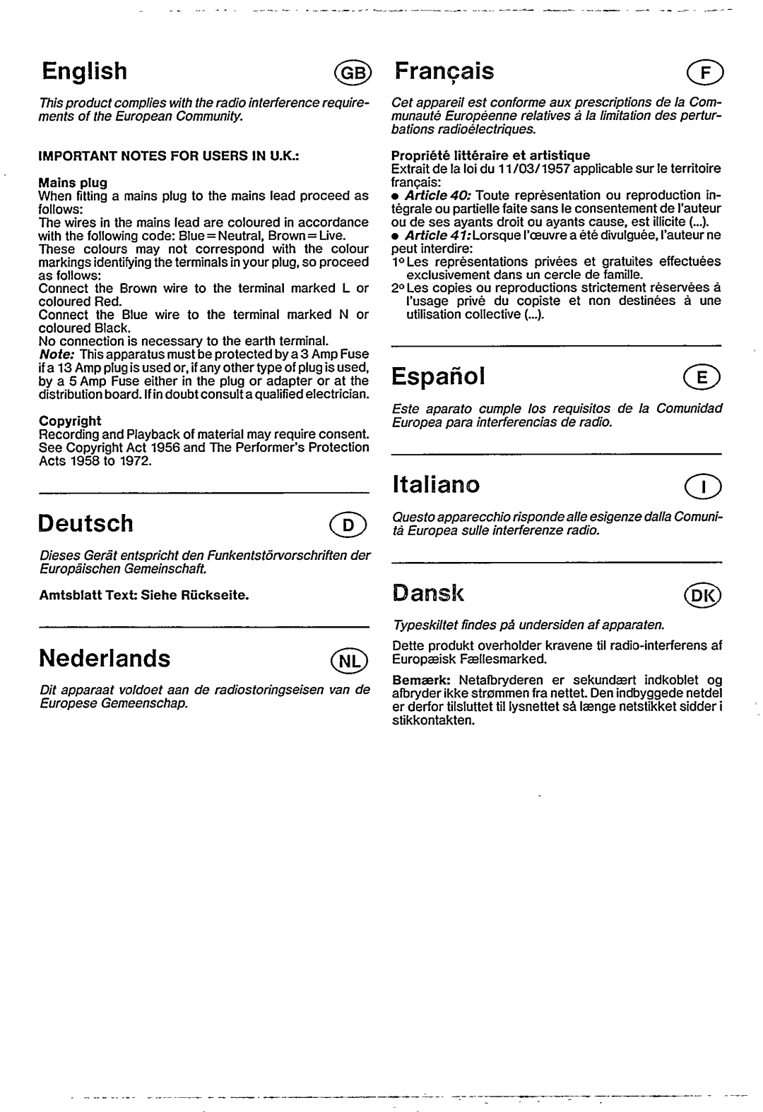 Philips D 8184 manual 
