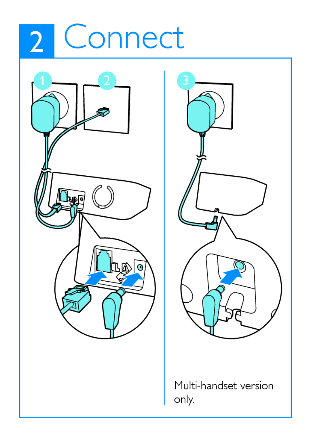 Philips D205, D200 user manual Connect 