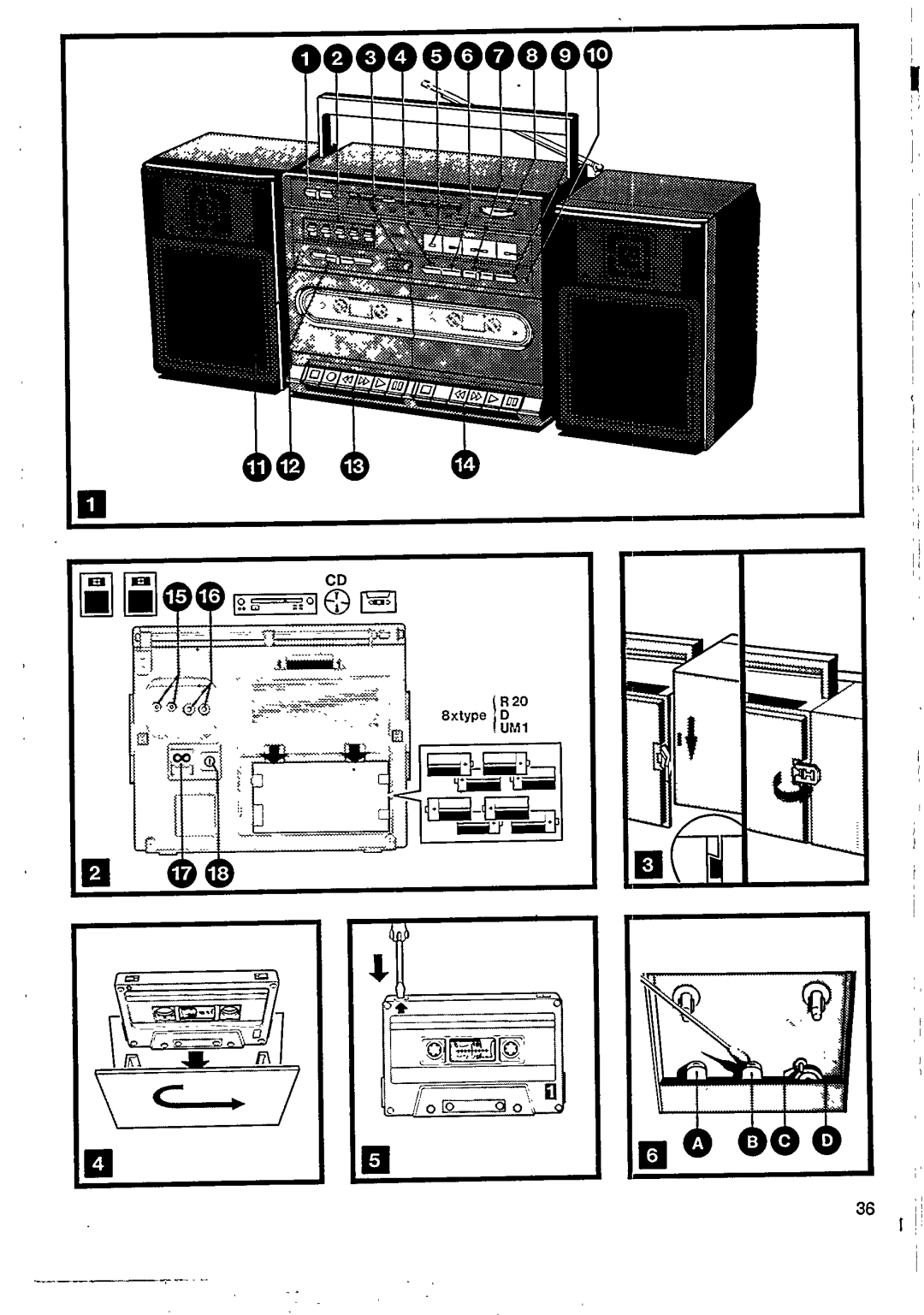Philips D8479 manual 