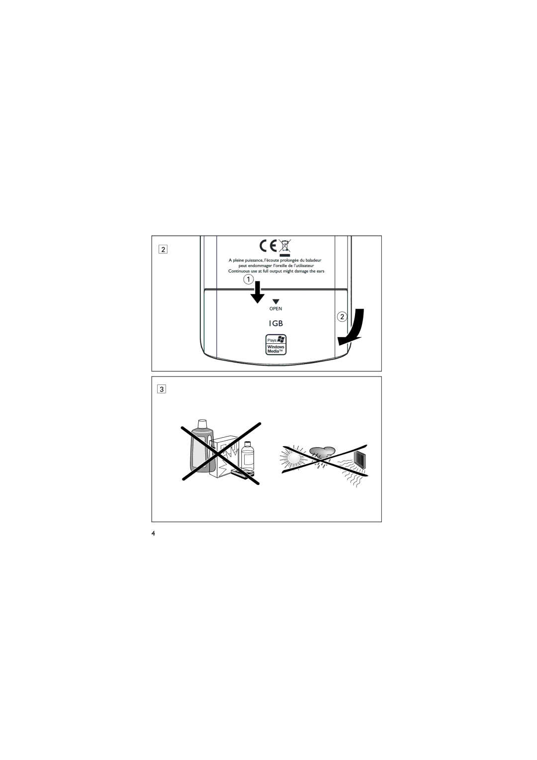 Philips DA1102 user manual 