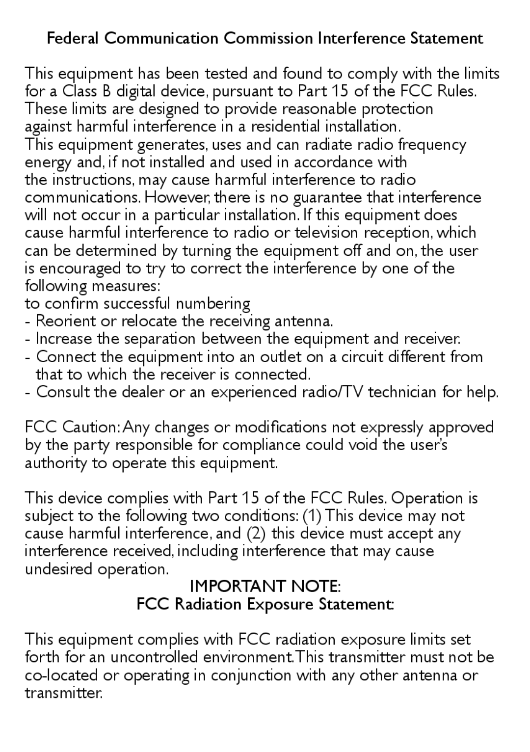 Philips DB100486, SNP6000 user manual Important Note 