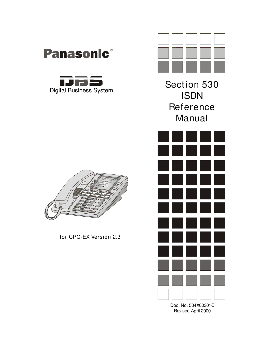 Philips DBS-EX23-530 manual Isdn, For CPC-EX Version 